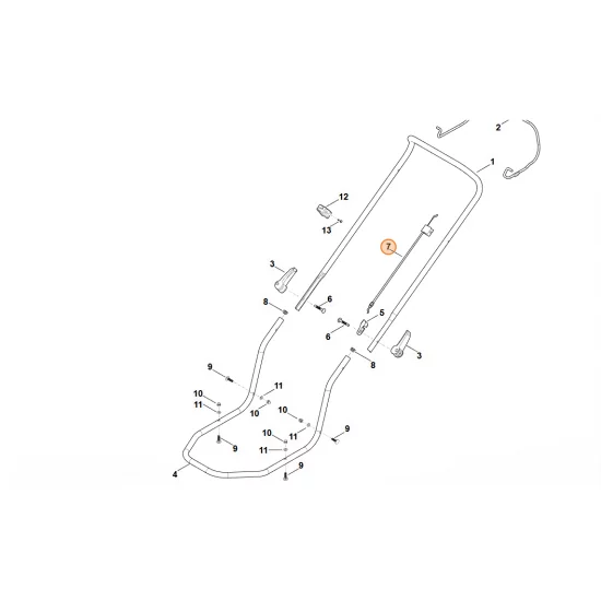 STIHL  Cięgno 6357 700 7523